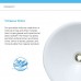 V140-W White Porcelain Vessel Lavatory Sink - B009O8CPSY